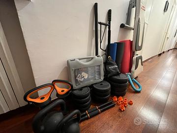 Home gym - Set completo attrezzi palestra per casa