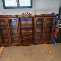 Credenza in legno noce