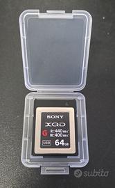 Scheda di Memoria XQD SONY SERIE G (64GB)