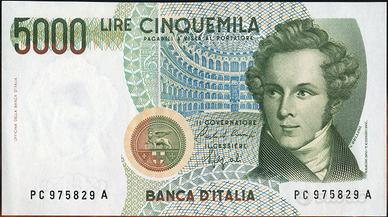 5.000 LIRE Bellini PC975829A FDS   Ciampi-Speziali