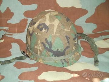 WW2 M-1 Helmet Riutilizzo Post South Korea