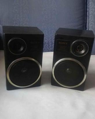 Casse vintage stereo Sony detachable 2 WAY