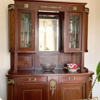 Mobile credenza con vetrina