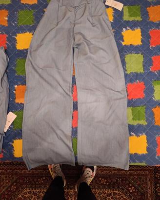 tailleur azzurro