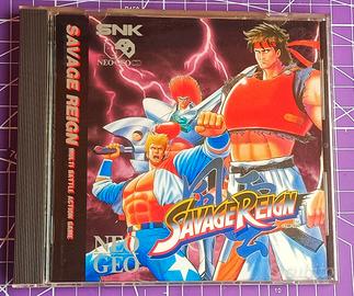 SNK NEO GEO CD - SAVAGE REIGN VERSIONE US