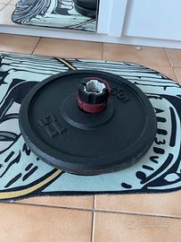 pesi decathlon e blocca pesi