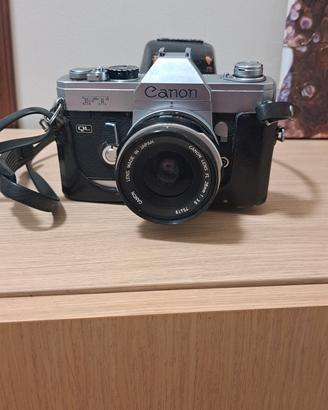 Canon FT QL vintage+obiettivo+custodia Da revision