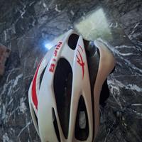 casco btwin Racing bianco per bici da corsa