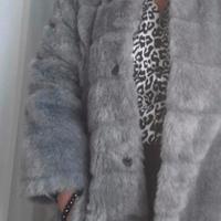 pellicciotto grigio perla 