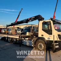 IVECO 320S36 CARRELLONE/PIANALE +GRU HIAB 188E2 4 