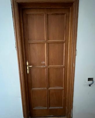 Porta in Rovere da interno classica a 8 riquadri