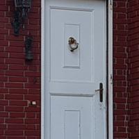 PORTONCINO INGRESSO STILE INGLESE LEGNO MASSICCIO