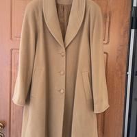 Cappotto cammello in pura lana vergine taglia 42