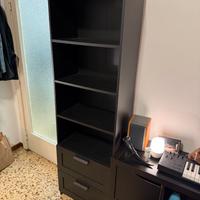 Libreria IKEA BRIMNES nera