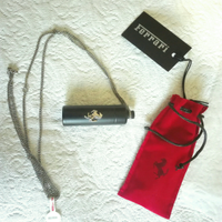 Ferrari Ear Plug Holder + 3 portachiavi Ferrari