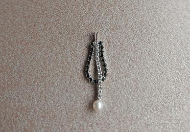Ciondolo in oro bianco 18kt