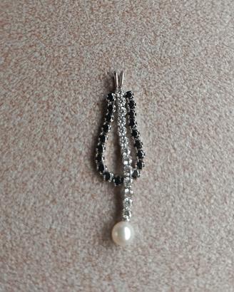 Ciondolo in oro bianco 18kt