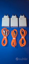 Set di 3 Caricatori Rapidi 67w + 3 Cavi USB-C