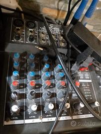 Mixer con microfono