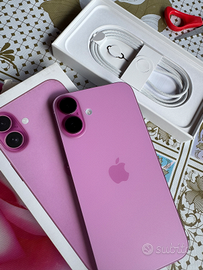 I phone 16 plus rosa 256 gb