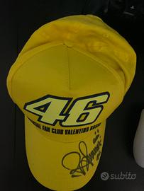 cappello firmato da valentino rossi