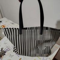 Borsa GHERARDINI Tan - Shopper a Righe