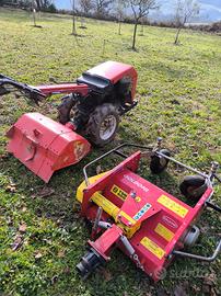 motocoltivatore Goldoni gasolio 10cv + trincia