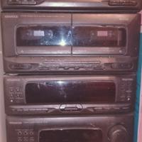 hi-fi Kenwood miniperla nera. vintage anni 90