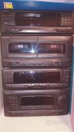 hi-fi Kenwood miniperla nera. vintage anni 90