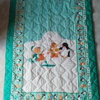 Abbracci Gabel trapunta culla, cotone 100%