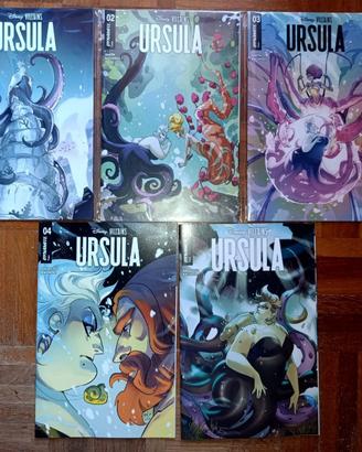 Disney Villains: Ursula #1-5 Complete - Dynamite -