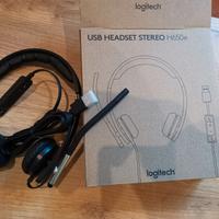 cuffie con microfono Logitech H650E NUOVE