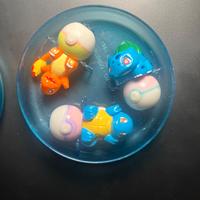 Pokemon 2x Set Di 6 Timbri Tomy 1997