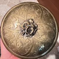 Scatola vintage Argentato - Cisellata a Mano