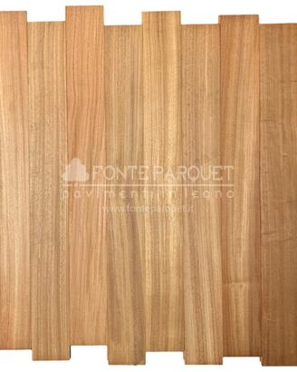 Parquet Doussié tradizionale massello sp. 15 mm