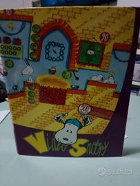 RARO Mini Raccoglitore SNOOPY "Video Game" Vintage