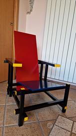 Sedia Red & Blue - chair