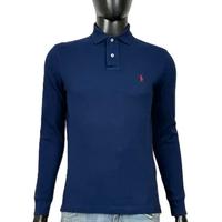 Polo Ralph Lauren  Manica Lunga Uomo Blu Taglia S
