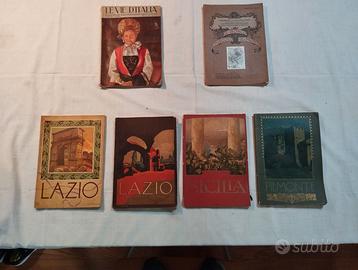 Lotto Libri Riviste Turismo vintage epoca