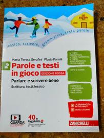 Parole e testi in gioco 2: libro gramatica 2a medi