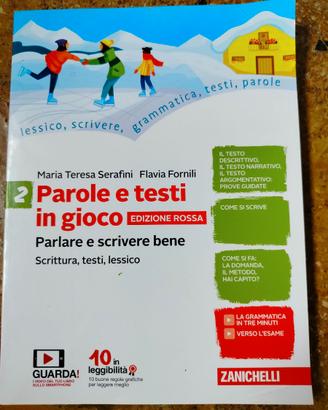 Parole e testi in gioco 2: libro gramatica 2a medi