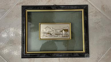 Quadri con piastra in argento