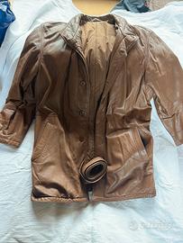 Giacca in pelle Casa Veneta made in italy