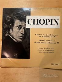 Vinile Chopin concerto per pianoforte