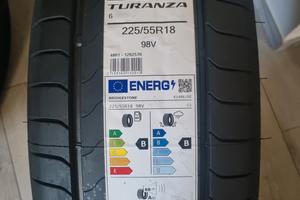 4 pneumatici turanza 6 bridgestone  225/55R18