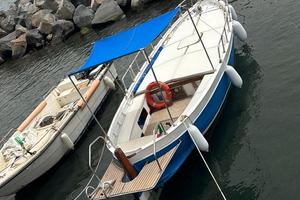 Gozzo Sorrentino di legno di 6,30 mt