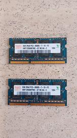 12 GB DDR3 SODIMM (4+4+2+2) PC3-8500s