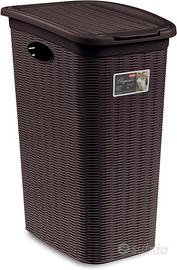 Cesto portabiancheria Stefanplast Nero