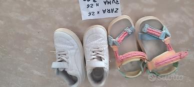 Snaicher Puma e sandali Zara 