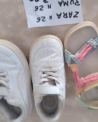Snaicher Puma e sandali Zara 